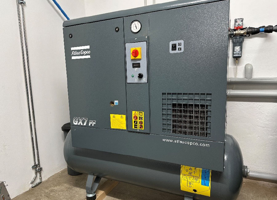 Beitraqgsbild für Schraubenkompressorwartung